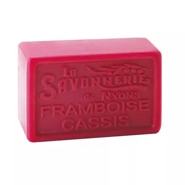 LA SAVONNERIE DE NYONS Raudonųjų uogų kvapo muilas "Framboise Cassis" 100 g