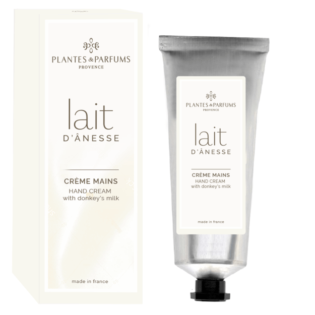 PLANTES&PARFUMS Rankų kremas su asilės pienu ''Lait d'Ánesse'' 75 ml